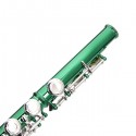 Cupronickel C 16 Closed Holes Concert Band Flute Green
