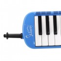 Glarry 37-Key Melodica with Mouthpiece & Hose & Bag Blue