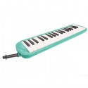 Glarry 37-Key Melodica with Mouthpiece & Hose & Bag Green